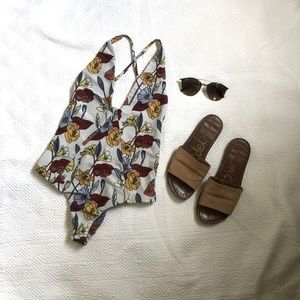 Floral Cheeky One-piece